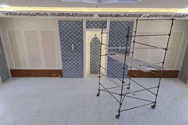تداوم عملیات اجرایی احداث فرهنگسرای کوی فرشته جنوبی