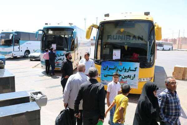 پیش‌فروش بلیت اتوبوس‌های ویژه اربعین یک ماه قبل از شروع مراسم