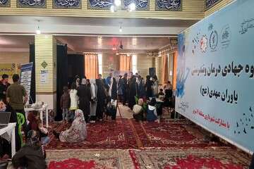 اردوی جهادی درمان و تندرستی در شهرک آناخاتون برگزار شد