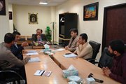 جلسه مدیرکل راه و شهرسازی استان با پیمانکار راه روستایی قتلیش به پیربز در خصوص پیگیری پروژه پنجشنبه ۱۴ تیر ماه ۹۷