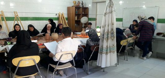کلاسهای فرهنگ سرای شهرداری اسفراین
