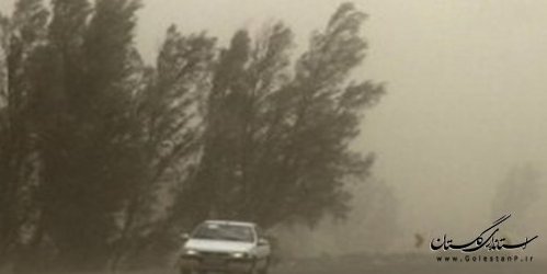 طوفان در گلستان موجب فوت یک شهروند آزادشهری شد