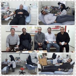 اهدای خون جمعی از پرسنل شهرداری