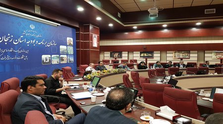 برگزاری جلسه بررسی طرح توسعه پایدار منظومه های روستایی استان