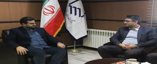 دیدار مدیر شعب استان بانک قرض الحسنه مهر ایران با هیات رئیسه سازمان