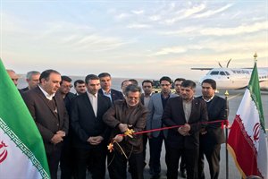افتتاح خط هوایی اراک – تهران