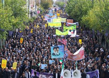 از تلاش های شهرداری شهرکرد در راهپیمایی ۱۳ آبان قدردانی شد