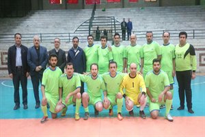 برد تیم فوتسال اداره کل راه و شهرسازی استان البرز